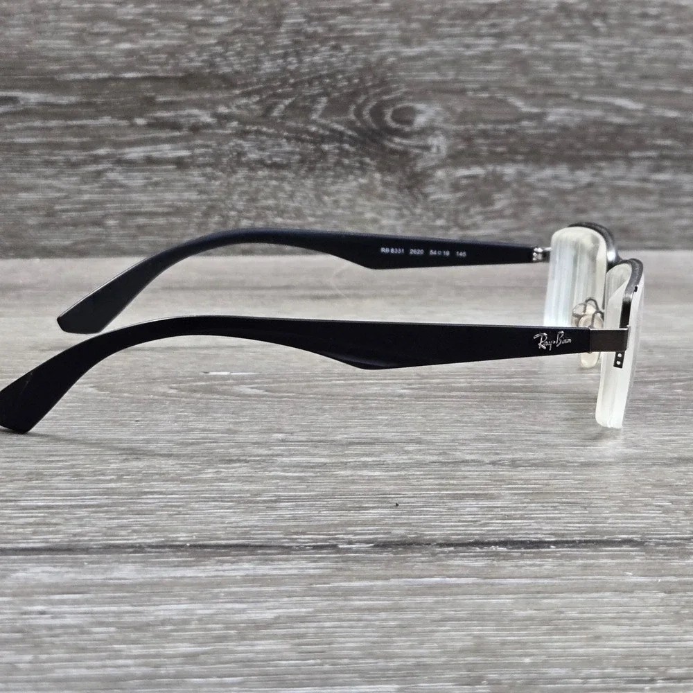 Ray-Ban RB6331 2620 Gunmetal Half Rim Men's Eyeglass Frame only
